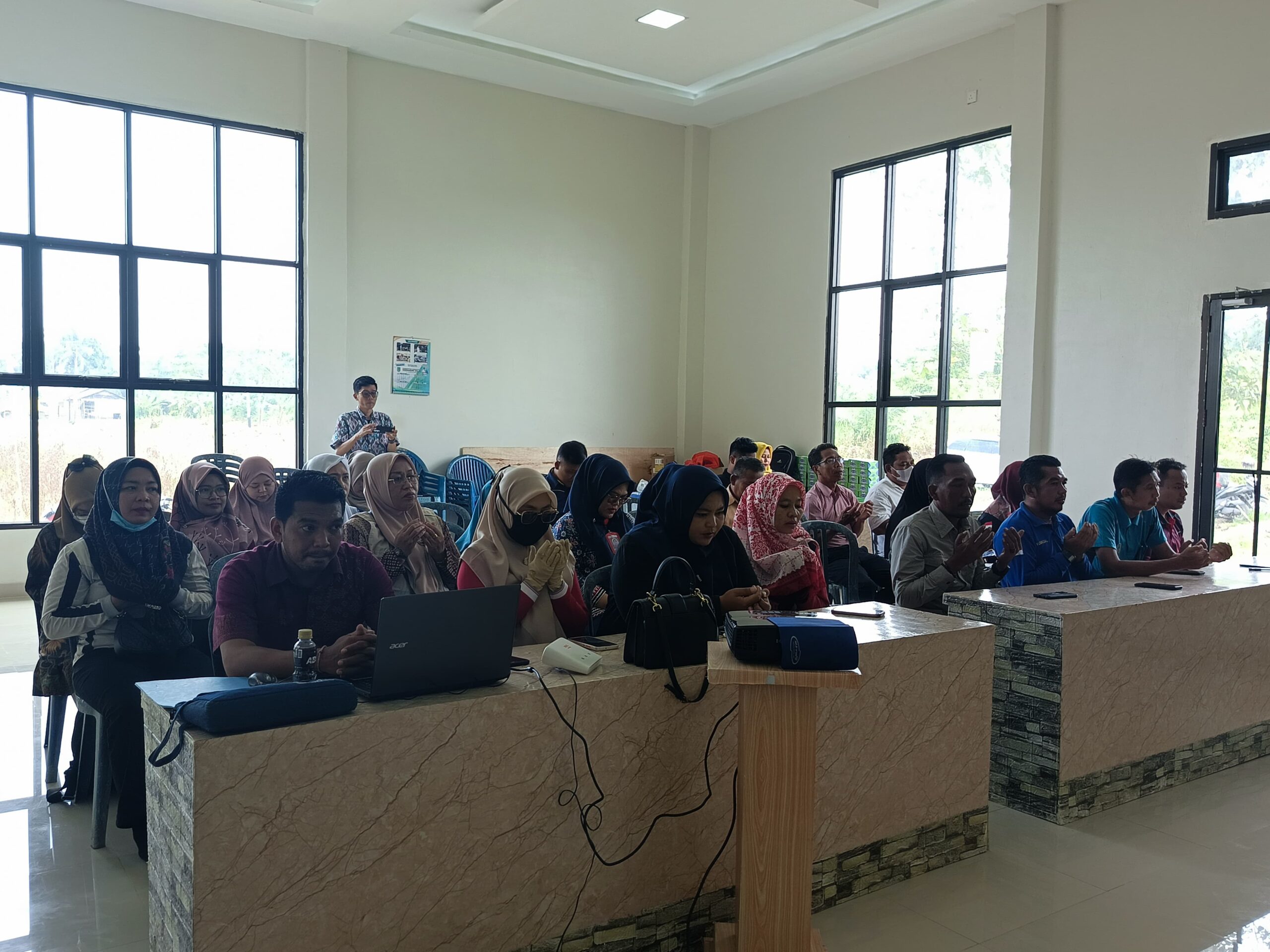 Peserta Kegiatan Lokakarya Mini Pendampingan dan Pemantauan Keluarga Resiko Stunting.