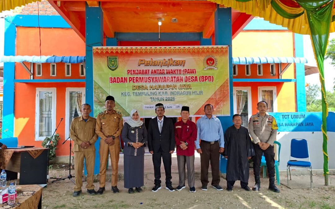 PELANTIKAN PAW ANGGOTA BPD DAN PELANTIKAN PERANGKAT DESA